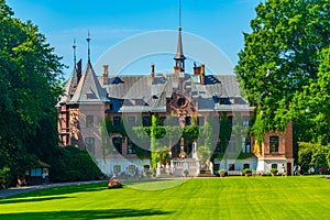 View of Sofiero palace in Sweden