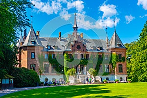 View of Sofiero palace in Sweden