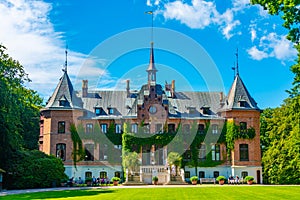 View of Sofiero palace in Sweden