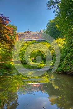 View of Sofiero palace in Sweden