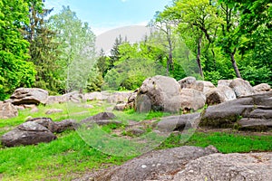 View of Sofiyivka park in Uman, Ukraine