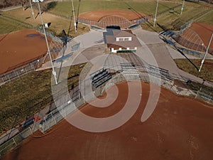 View of Softball from above