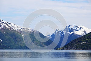 View at Sognefjord, Norway