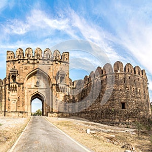 View at the Sohail Gate of Rohtas Fort - Pakistan