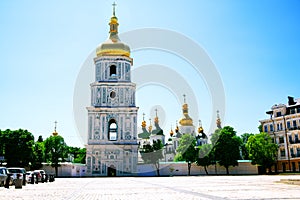View of Sophia of Kyiv. Kyiv. Ukraine.
