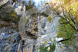 View of Sopota waterfall in Baska Grapa