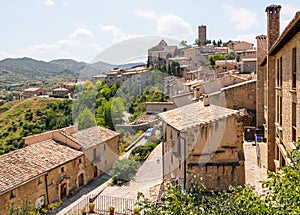 View of Sos del Rey Catolico, the birthplace of Ferdinand of Ara photo