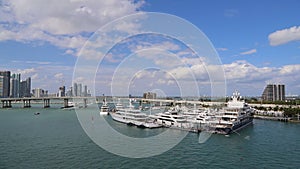 View of South Beach Miami