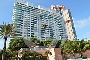 View from South Point Drive, Miami Beach, Florida