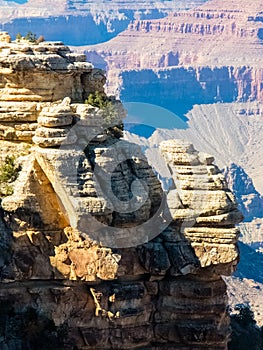 Rim trail Grand Canyon View