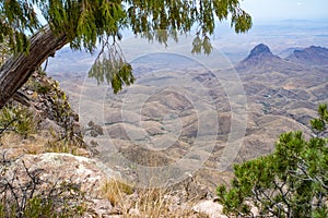 View from South Rim Trail in Big Bend National Park