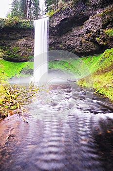 A View Of south Silver Falls