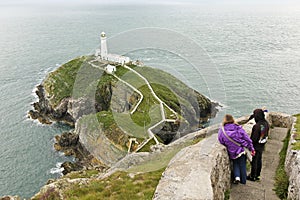 A View of South Stack Lighthouse, Wales