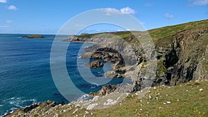 View of the South West Wales Coastline from St Davids, Pembrokeshire