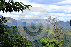 view of the southern tip of the mighty western ghats. Paithalmala is situated in Kannur district of Kerala state in India