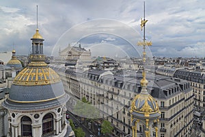 The view southwest from the Printemps department storeâ€™s rooftop terrace