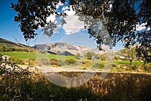 View at the Spanish Pyrenees