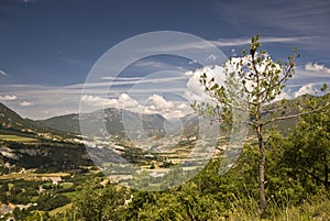 View at the Spanish Pyrenees