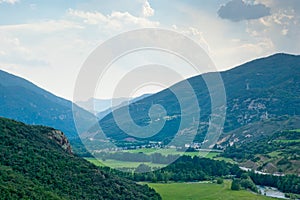 View of Spanish Pyrenees