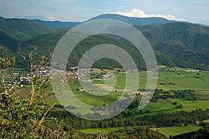 View of Spanish Pyrenees