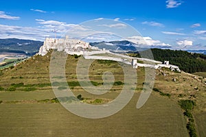 Pohled na Spišský hrad, Slovensko