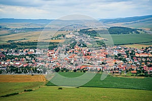 Mesto Spišské Podhradie na Slovensku.