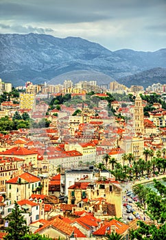 View of Split, the second-largest city in Croatia
