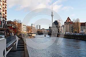 View on Spree and Bode Museum