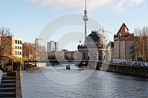 View on Spree and Bode Museum