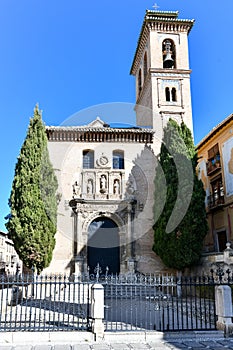 Saint Gil and Saint Ana Church - Granada, Spain photo