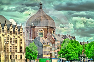 St. Andre church in Liege, Belgium photo