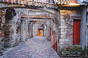 Old Town of Tallinn, Estonia photo