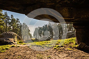 View from St Cuthbert's Cave