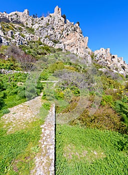 View of St. Hilarion castle near Kyrenia 23
