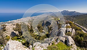 View from St. Hilarion castle near Kyrenia 4