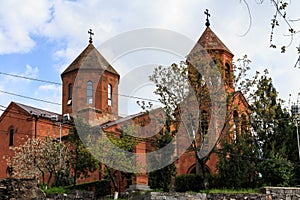 View of the St. Hovhannes Church, Yerevan, Armenia