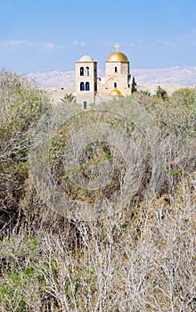 View on St.John church near baptism site