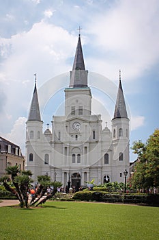 View of St Louis Cathedral