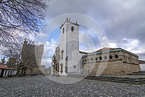 Castle, Church and the Domus municipalis Romanesque of Braganca