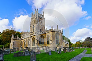 St Mary Church, in Fairford, the Cotswolds photo