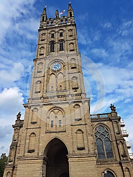 A view of St Mary s Church in Warwick England UK