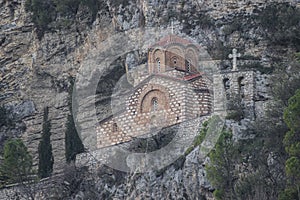 View of St. Michael& x27;s Church in Berat