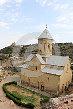 View of the St Nikolas church