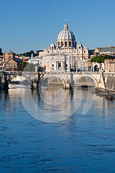 View on St Peter Basilica