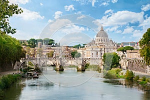 View of St. Peter`s Basilica