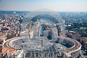 View of St. Peter, Vatican City, Rome, Italy