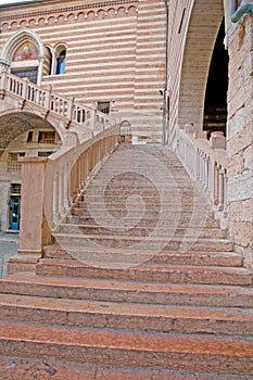 View of the staircase