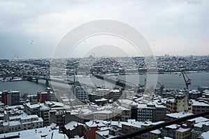 View Of Ä°stanbul From Galata Tower