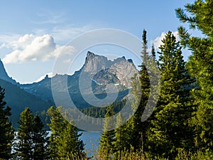 View of the Star peak. Ergaki Natural Park