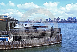 View from Staten Island docks photo